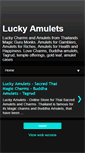 Mobile Screenshot of luckyamulets.blogspot.com