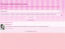Tablet Screenshot of negelectronicos2011.blogspot.com