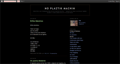 Desktop Screenshot of noplaztikmachin.blogspot.com