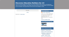 Desktop Screenshot of discoverybuilders.blogspot.com