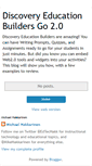 Mobile Screenshot of discoverybuilders.blogspot.com
