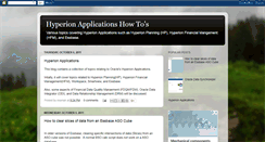 Desktop Screenshot of hyperionapplications.blogspot.com