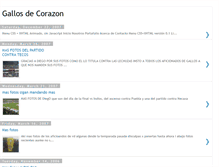 Tablet Screenshot of gallosdverdad.blogspot.com