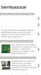 Mobile Screenshot of barrioyazucar.blogspot.com
