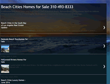 Tablet Screenshot of beachcitieshomesforsale.blogspot.com