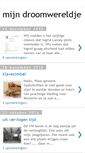 Mobile Screenshot of mijndroomwereldje.blogspot.com