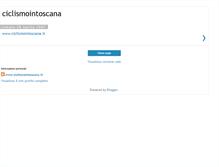 Tablet Screenshot of ciclismointoscana.blogspot.com