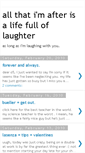 Mobile Screenshot of alifefulloflaughter.blogspot.com