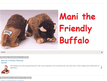 Tablet Screenshot of manithefriendlybuffalo.blogspot.com