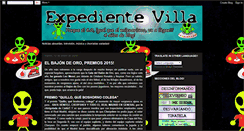 Desktop Screenshot of expediente-villa.blogspot.com