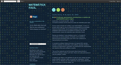 Desktop Screenshot of matematicafacilcewk.blogspot.com