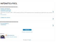 Tablet Screenshot of matematicafacilcewk.blogspot.com