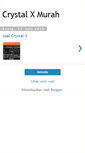 Mobile Screenshot of crystalx-murah.blogspot.com