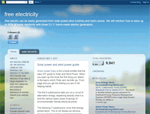 Tablet Screenshot of free-electricity4life.blogspot.com