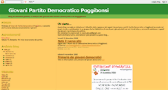 Desktop Screenshot of giovanipdpoggibonsi.blogspot.com