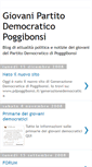 Mobile Screenshot of giovanipdpoggibonsi.blogspot.com
