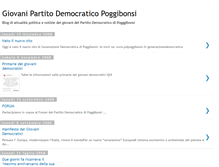 Tablet Screenshot of giovanipdpoggibonsi.blogspot.com