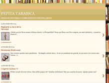 Tablet Screenshot of pepitatarabica.blogspot.com