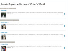 Tablet Screenshot of jenniebryant.blogspot.com