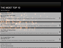 Tablet Screenshot of most-top-10.blogspot.com