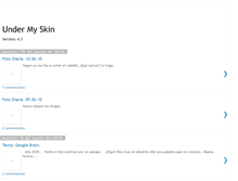 Tablet Screenshot of look-under-my-skin.blogspot.com