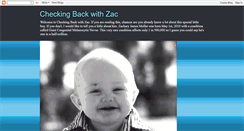 Desktop Screenshot of checkingbackwithzac.blogspot.com