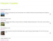 Tablet Screenshot of caterpillarcupcakes.blogspot.com