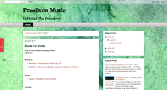 Desktop Screenshot of freedomusica.blogspot.com