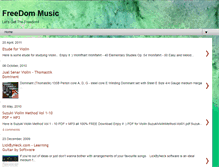 Tablet Screenshot of freedomusica.blogspot.com
