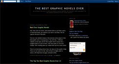 Desktop Screenshot of bestgraphicnovels.blogspot.com