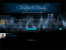 Tablet Screenshot of christusfamily.blogspot.com