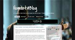 Desktop Screenshot of homiletablog.blogspot.com