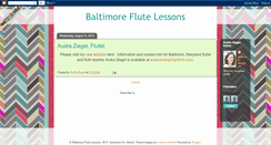 Desktop Screenshot of flutelessons.blogspot.com