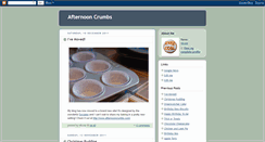 Desktop Screenshot of afternooncrumbs.blogspot.com