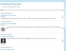 Tablet Screenshot of currentsofmyriver.blogspot.com