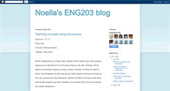 Desktop Screenshot of noellaeng203.blogspot.com