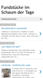 Mobile Screenshot of fundundstuecke.blogspot.com