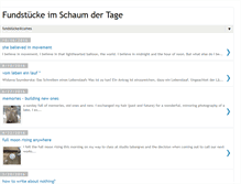 Tablet Screenshot of fundundstuecke.blogspot.com