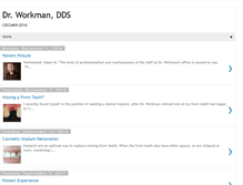 Tablet Screenshot of drtworkmandds.blogspot.com