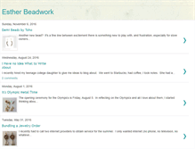 Tablet Screenshot of estherbeadwork.blogspot.com