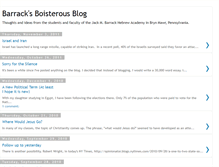 Tablet Screenshot of barrackblog.blogspot.com