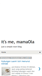 Mobile Screenshot of mama-ola.blogspot.com