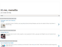 Tablet Screenshot of mama-ola.blogspot.com