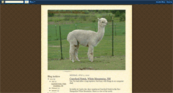 Desktop Screenshot of dreamweaveralpacas.blogspot.com