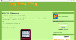 Desktop Screenshot of myfonblog.blogspot.com