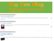Tablet Screenshot of myfonblog.blogspot.com