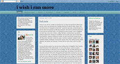 Desktop Screenshot of iwishiranmore.blogspot.com