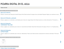 Tablet Screenshot of pizarradigitalenelaula.blogspot.com