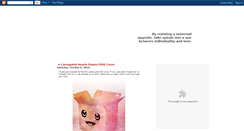 Desktop Screenshot of corrugatedhearts.blogspot.com