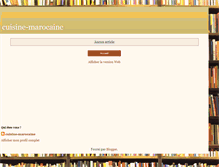 Tablet Screenshot of cuisine-moroco.blogspot.com
